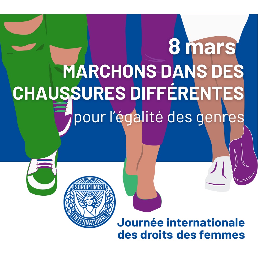 8 MARS Journée internationale des droits des femmes.